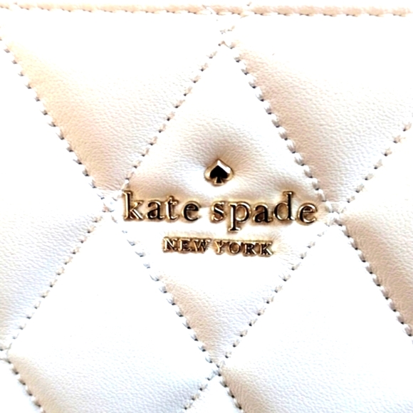 Kate Spade Wallet Quilted Leather Zip-Around Continental NWT - Picture 10 of 16
